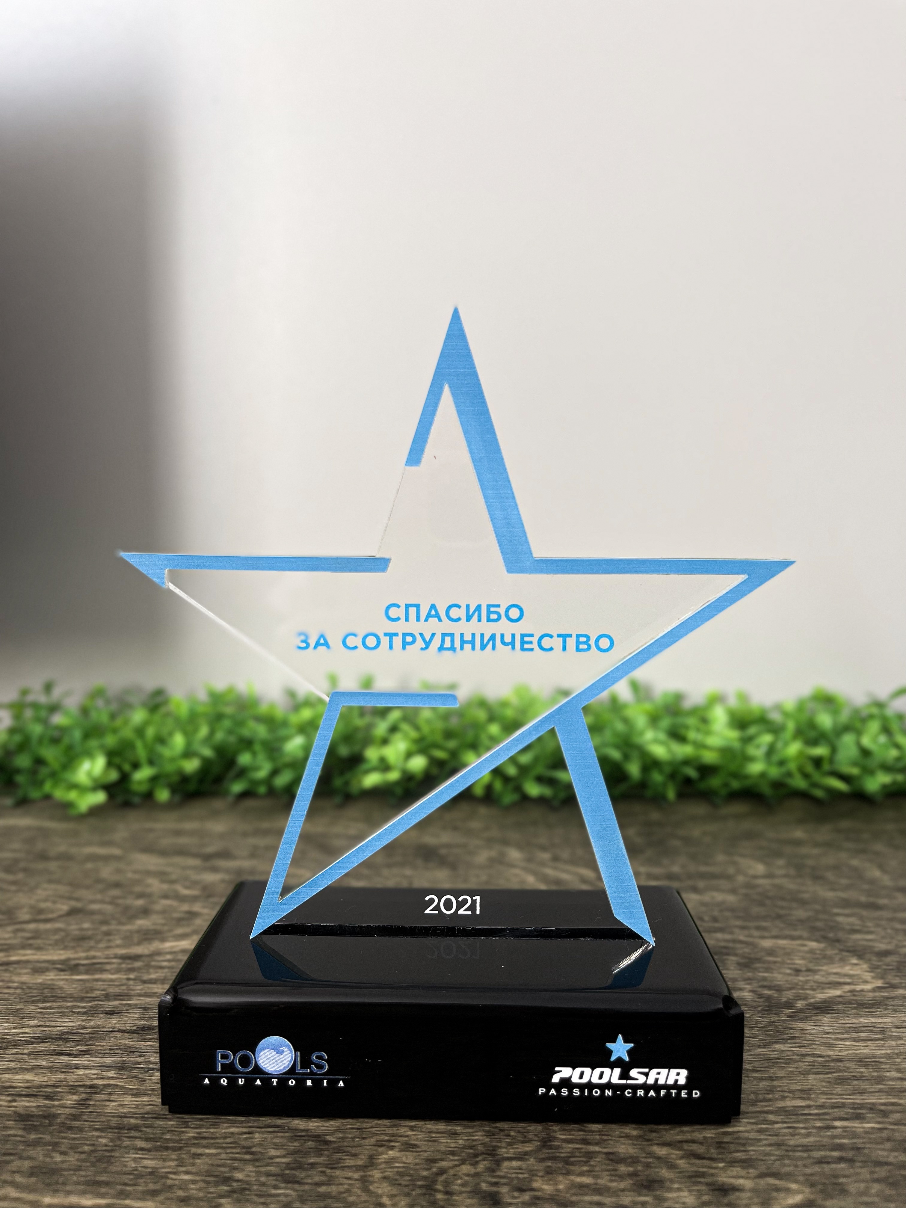 Дизайн и изготовление наградной продукции