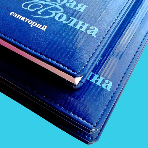 Ежедневники с логотипом картинка маленькая